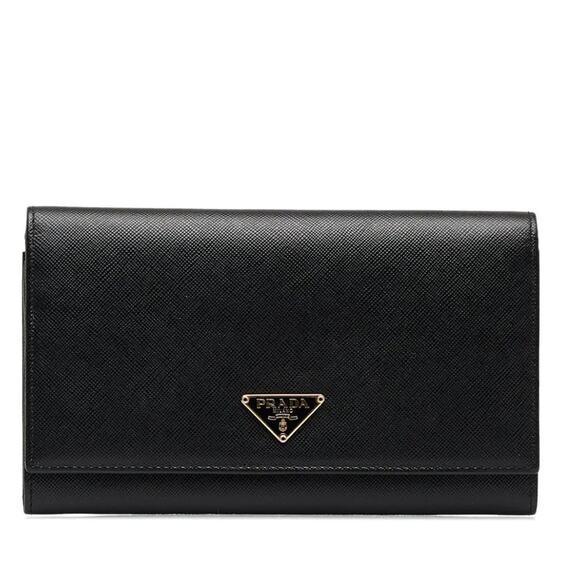 #PRADA Saffiano Wallet Black - Picture 1 of 9